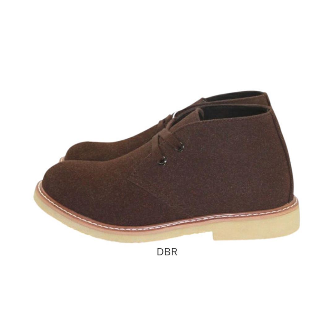 デザートブーツ レディース メンズ 通販 bullet jam BJ-8114 バレットジャム ショートブーツ ブーツ スウェード ミドルカットブーツ シューズ 靴 ブランド おしゃれ 冬 秋 ミッドカット カジュアル かわいい 婦人靴 紳士靴 フェイクレザー BK サイズ36