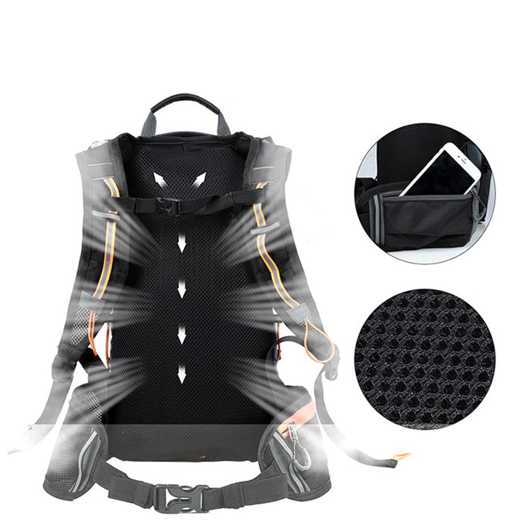 サイクリング リュック 通販 サイクリングバッグ 自転車 グッズ メンズ スポーツ レディース コンパクト ミニリュック 折りたたみ 軽量 撥水 ランニング スポーツバッグ カバン レディース おしゃれ イエロー ・