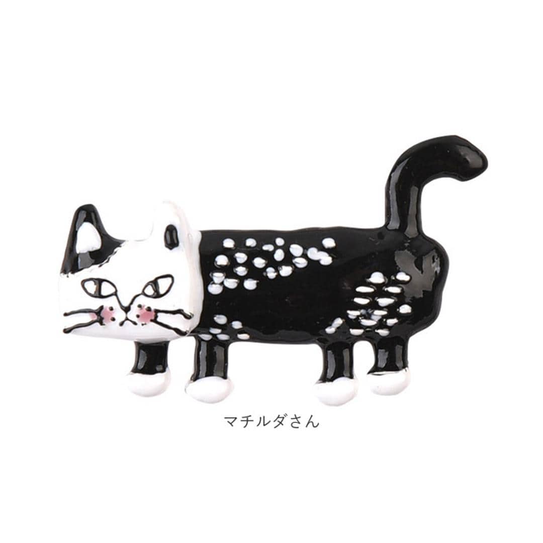 ブローチ 親指サイズ アニマル 通販 バッジ 親指サイズのブローチ アクセサリー ジュエリー 飾り 小さい 小さめ ミニ 動物 コンパクト かわいい 可愛い キャラ ギフト 贈り物 ファッション 雑貨 グッズ おでかけ お出かけ オシャレ おしゃれ ネコザワさん ・