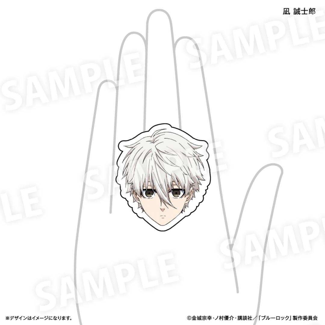 ブルーロック グッズ 通販 BLUELOCK ブルー ロック アクリルリング 指輪 キャラクター 顔 アクリル指輪 キャラ面 箱買い 全種類 box まとめ買い アニメ 漫画 コミック 推し活グッズ 推し活 推しグッズ レディースアクセサリー ブルーロック ・