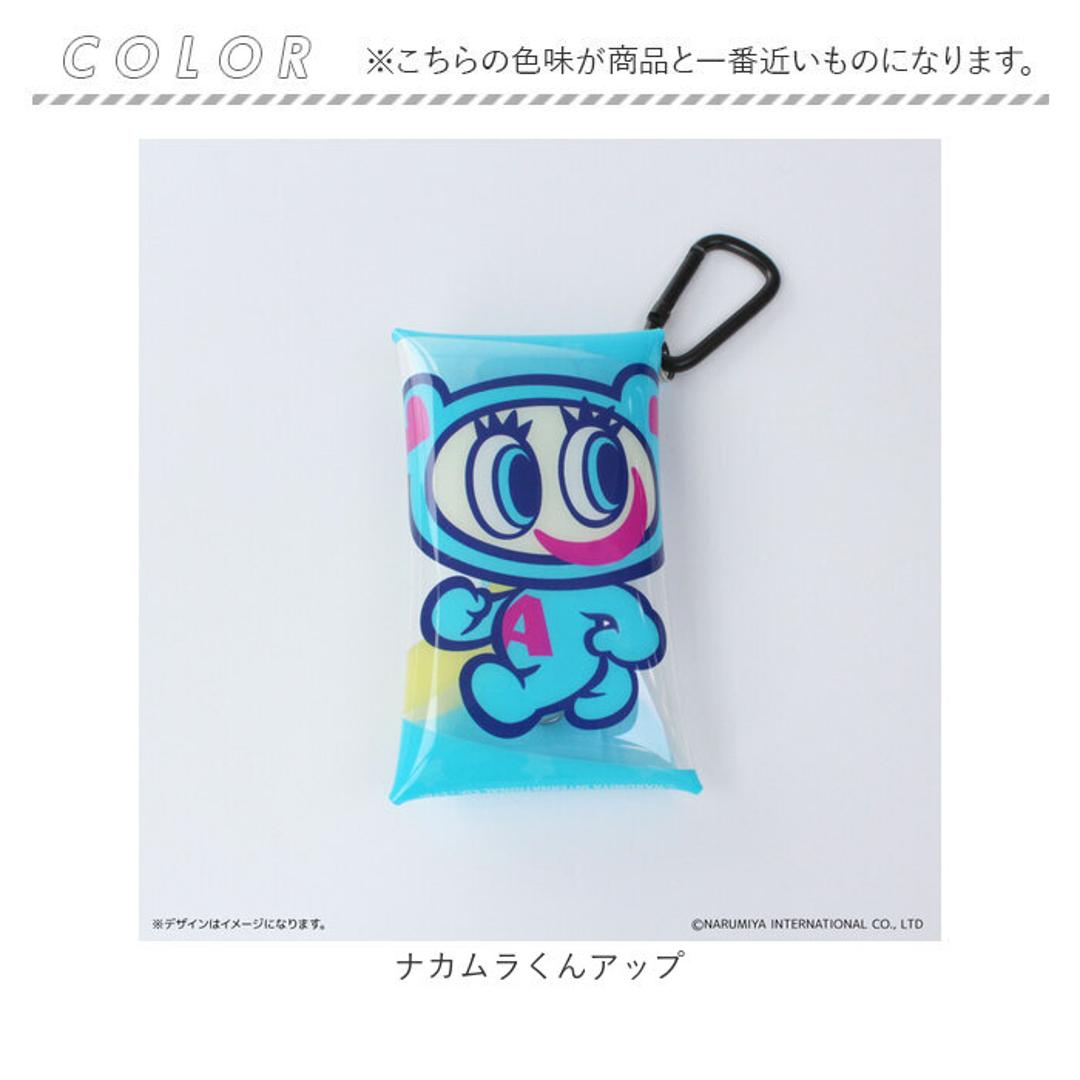 ナルミヤキャラクターズ グッズ 通販 エンジェルブルー ナルミヤ NARUMIYA ポーチ クリアポーチ カラビナ クリアマルチケース クリアケース 化粧ポーチ 女の子 小学生 女子 中学生 ブランド キャラクター かわいい 可愛い おしゃれ オシャレ ナカムラくんアップ ・