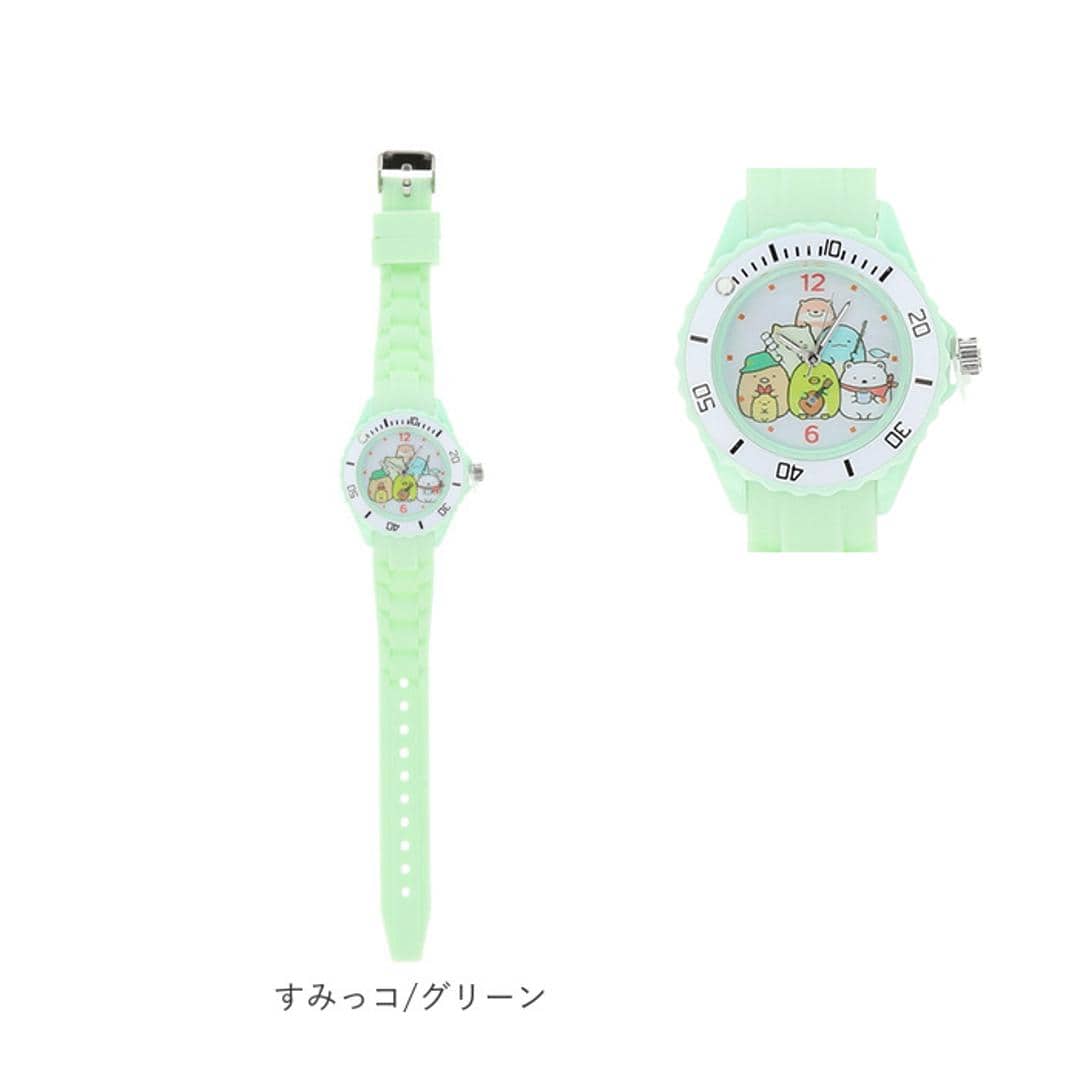 すみっコぐらし 腕時計 通販 キッズ腕時計 キッズウォッチ アナログ リストウォッチ 時計 子供 子ども すみっこ キッズ 女の子 おしゃれ キャラクター グッズ 小学生 低学年 入学祝い 誕生日 ギフト 雑貨 すみっコ/ピンク ・
