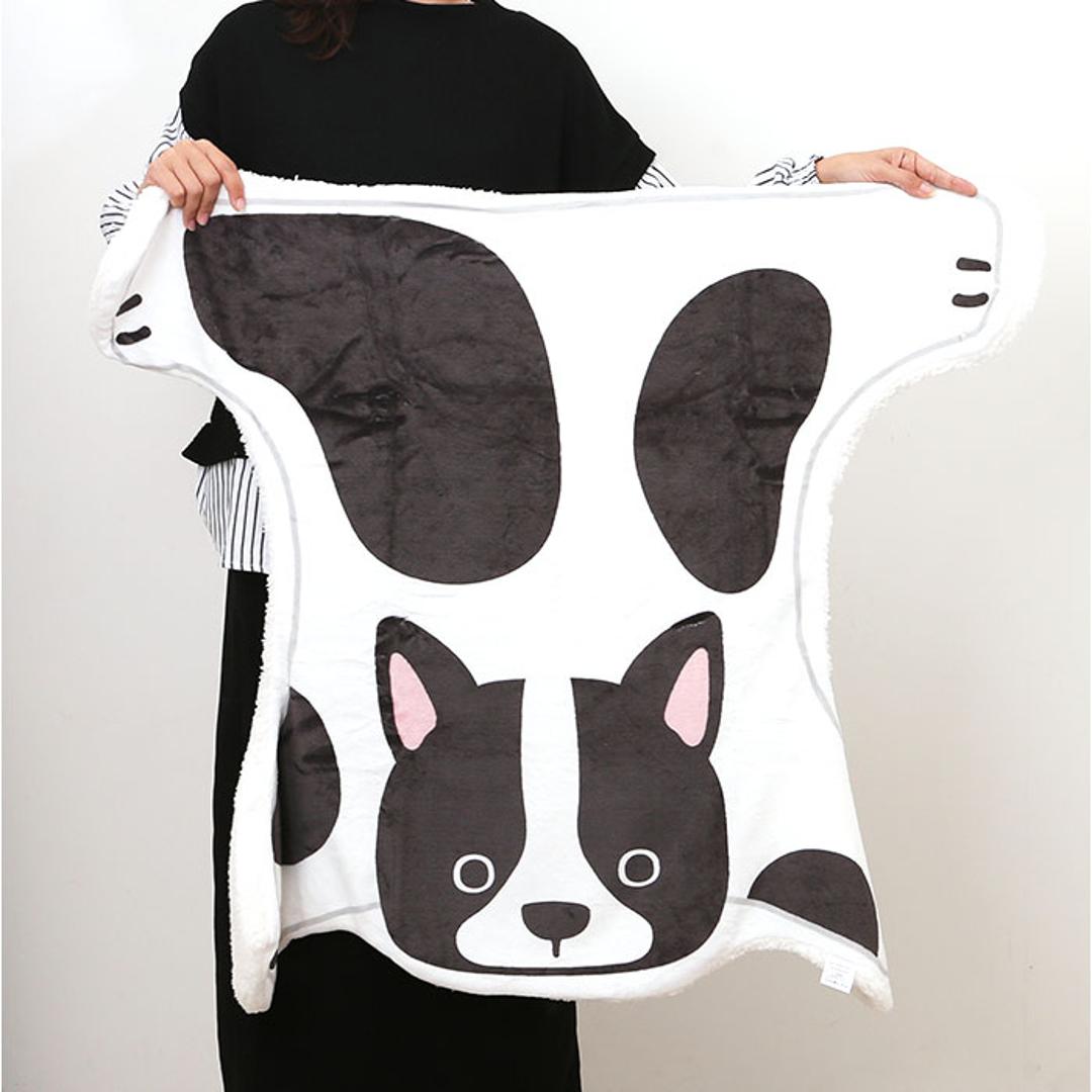 ブランケット ひざ掛け かわいい 通販 犬のかたちブランケット 膝掛け ミニ 毛布 犬 いぬ グッズ 薄手 膝掛 形 型 ひざかけ 可愛い キッズ おしゃれ 犬好き 子ども お昼寝 裏ボア 暖かい ふわふわ もこもこ オフィス 防寒 寒さ対策 シュナウザー ・