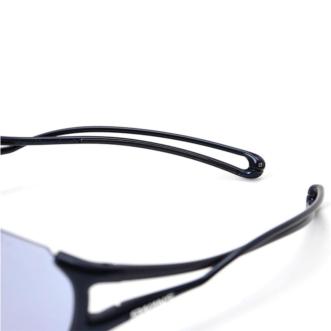 SWANS スワンズ スポーツサングラス EN8-0714 通販 スポーツ サングラス メガネ めがね 眼鏡 E-NOX EIGHT8 ULTRA 軽い 軽量 フィット感 疲れにくい メンズ レディース 男女兼用 ユニセックス マラソン ランニング シルバーミラーxULアイスブルー ・