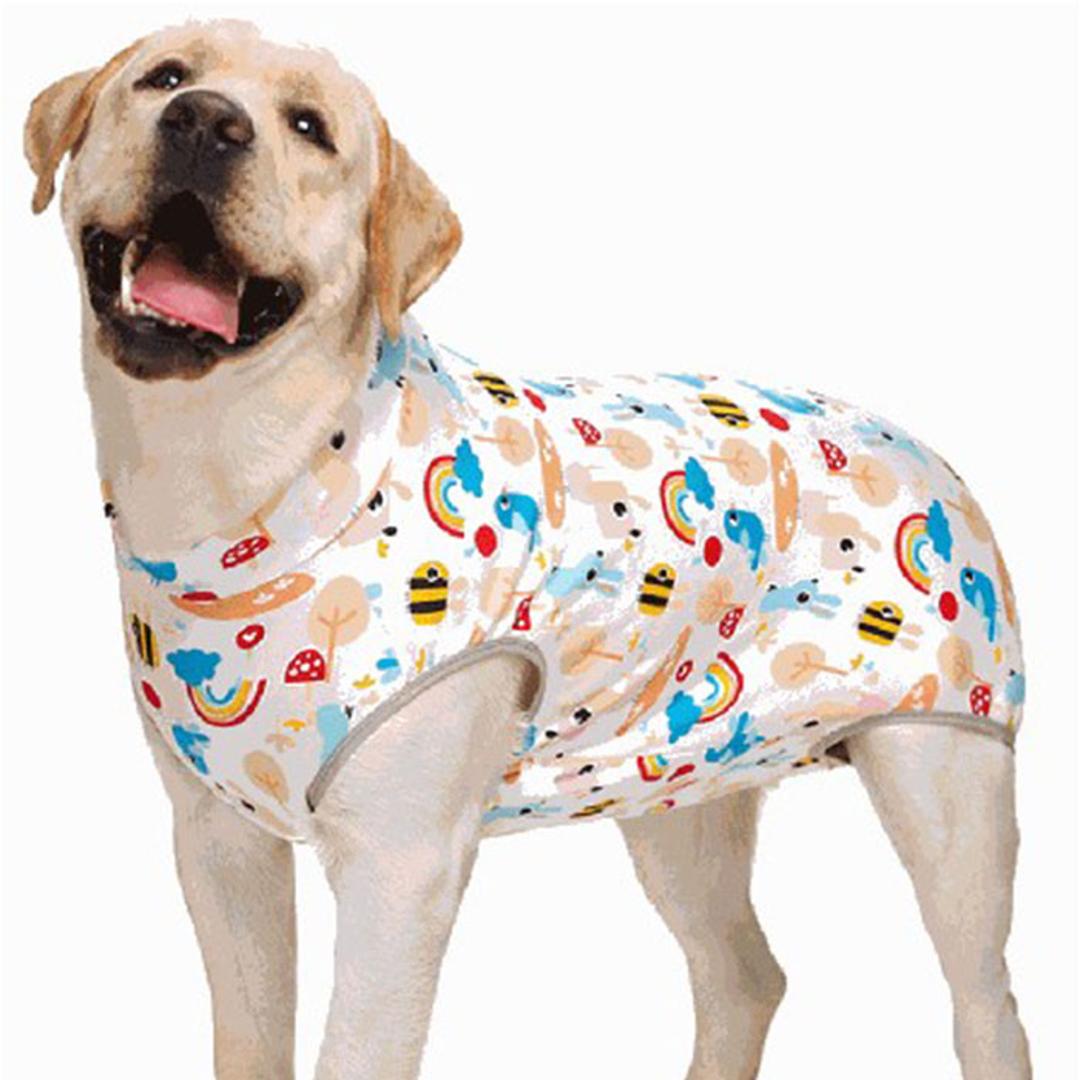 術後服 犬 通販 大型犬 術後ウェア 前後足 イヌ術後服 袖なし 傷口保護 傷舐め防止 避妊 去勢 けが ドッグウェア 術後着 通気性 術後カバー服 介護服 男女用 犬の服 かわいい 可愛い おしゃれ オシャレ シンプル パジャマ ペット用品 ダイナソー 【即日発送】26