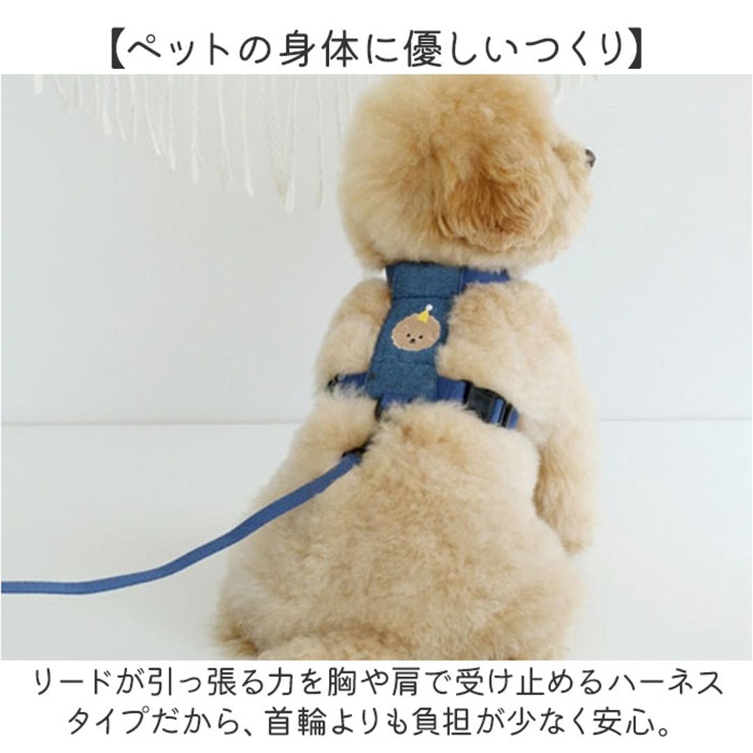小型 犬 ハーネス リード セット 通販 ハーネスリード ハーネスリードセット ハーネス&リード 胴輪 首輪 リードセット かわいい おしゃれ 抜けない 犬用 簡単装着 ペット 小型犬 いぬ イヌ お散歩 散歩 お出かけ おでかけ ペット用 可愛い ブラック XS