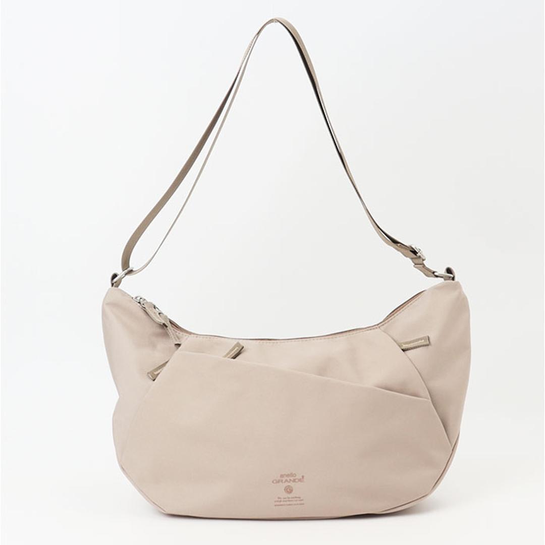 アネログランデ ショルダーバッグ 通販 斜め掛けバッグ 斜めがけバック 斜めがけバッグ レディース 軽量 ショルダーバック 肩掛け 肩かけ おしゃれ かわいい ななめ掛け ななめがけ 軽い かばん バッグ ギフト 贈り物 GHH3601 BK.ブラック ・