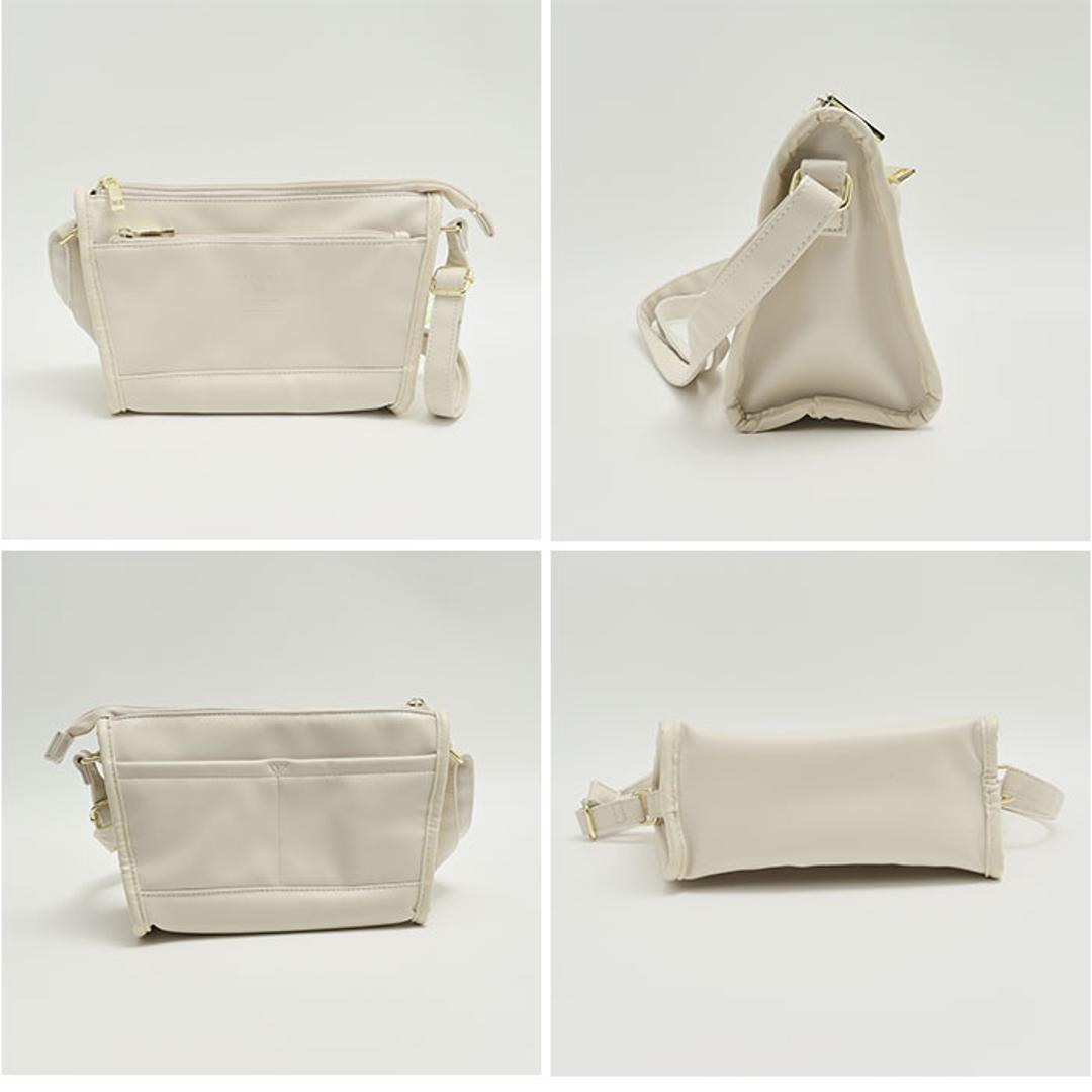 anello GRANDE アネログランデ ショルダーバッグ GTM1023 通販 ショルダーバック 斜めがけバッグ レディース メンズ 大人 サブバッグ 小さめ 通勤 おしゃれ きれいめ シンプル ポケット 多い 合成皮革 NEO CABIN レディースバッグ BK.ブラック ・