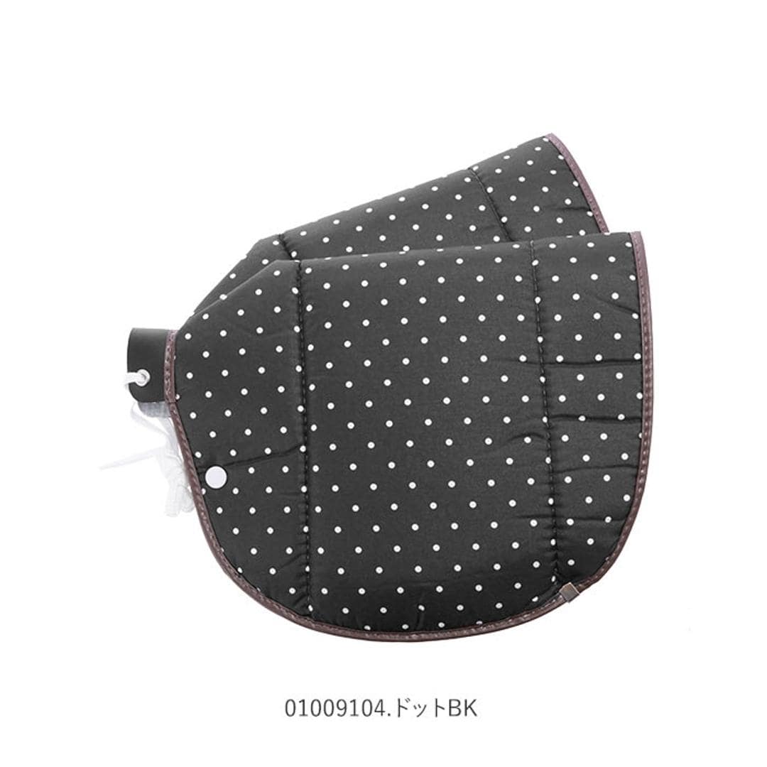 自転車 ハンドルカバー 通販 防寒 あったか 冬用 裏ボア 肌側ボア クリスマスプレゼント 自転車通勤 通学 おしゃれ 敬老の日 ギフト バレンタイン プレゼント メンズ レディース もこもこ あたたかい タフター チェック ドット かわいい ママチャリ 自転車用ハンドルカバー 01009131.チェックBL ・