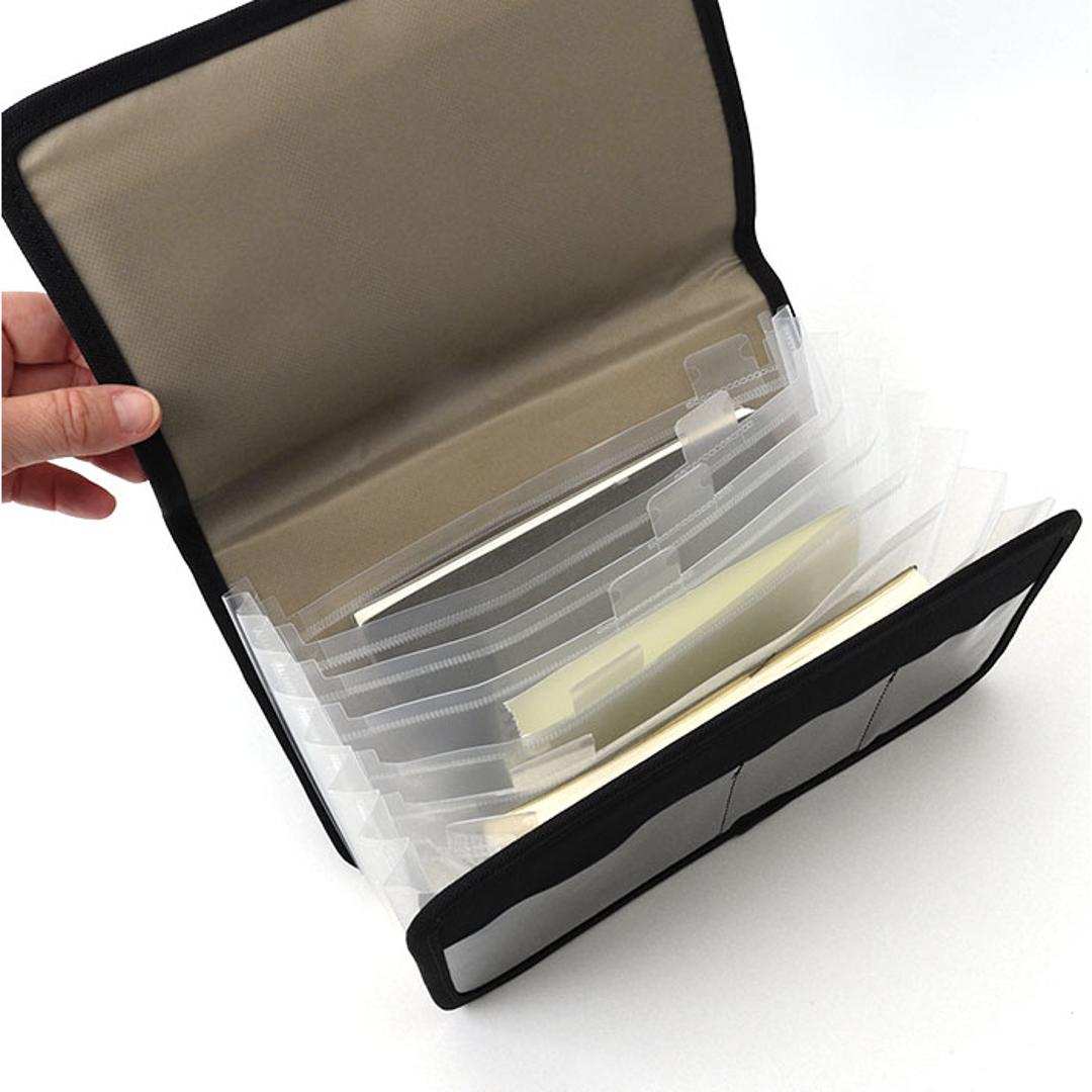 じゃばら式ファイル 通販 ジャバラ式 ファイル ジャバラファイル ドキュメントファイル 領収書ファイル 書類ケース 書類 整理 はがき 収納 封筒 封書 手紙 レター 領収書 レシート整理 プリント入れ ポケットファイル 伸び縮み AF1593 おしゃれ パウダーブルー ・