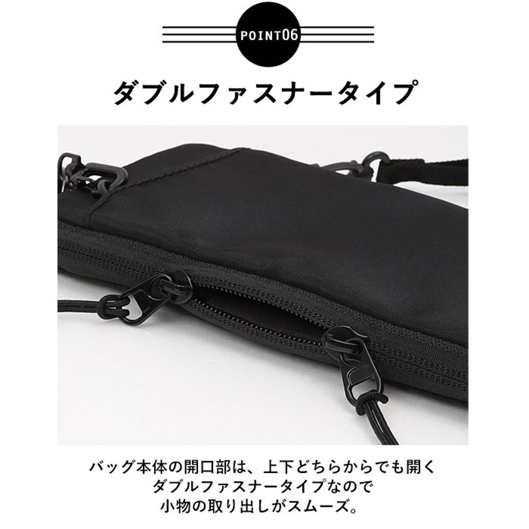 スマホショルダー 財布 通販 スマホ ポーチ ショルダー メンズ レディース スマホポーチ ネックポーチ 斜めがけ 首かけ 肩掛け おしゃれ シンプル お財布ポシェット お財布ショルダー お財布ポーチ 旅行 トラベル ブラック ・