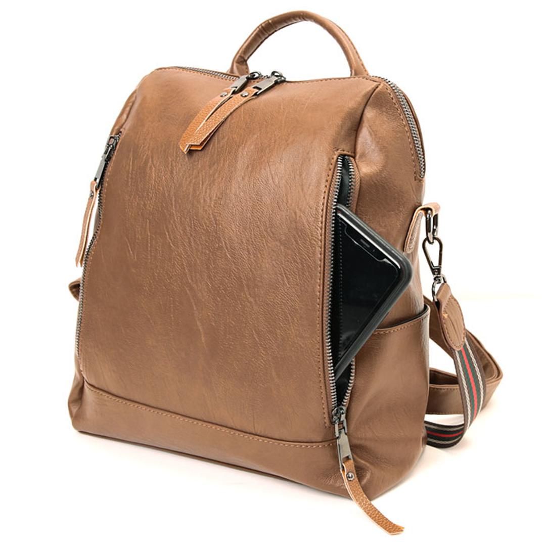 バックパック レディース 通販 2way ショルダー ショルダーバッグ リュックサック デイパック ファッションバッグ バッグバケット カバン バッグ 鞄 かばん スクールバッグ リュック ソフトレザー クロスボーダー カジュアル 鞄 かばん 収納 おしゃれ 通勤 通学 ブラック ・