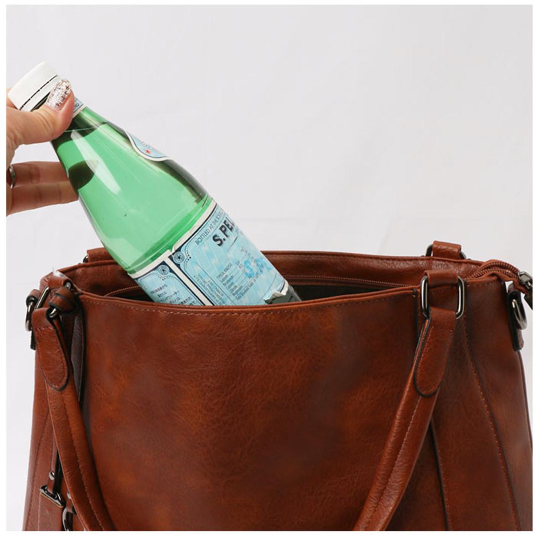 トートバッグ レディース 通勤 通販 大きめ A4 トートバック ビジネス トート 2way ショルダー ビジネスバッグ ショルダーバッグ 肩掛け 斜めがけ ビジネスバック 大容量 おしゃれ シンプル 無地 きれいめ 上品 合 ブラウン ・