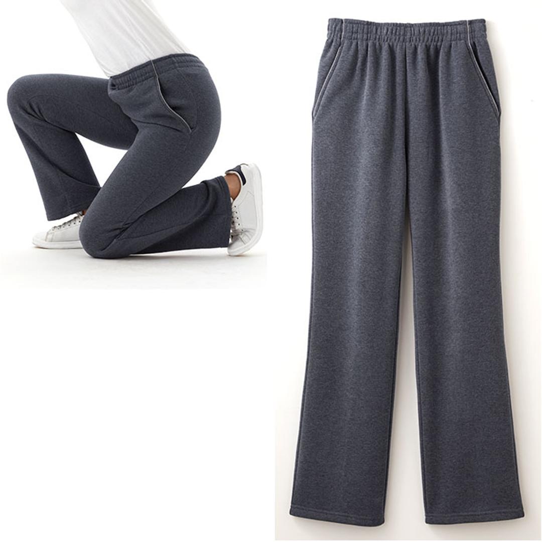 裏起毛 スウェットパンツ 通販 裏起毛パンツ レディース裏起毛スウェットパンツ ロングパンツ パンツ 秋冬 ズボン 冬 ボトムス ルームウェア 部屋着 あったか 暖かい 保温 リラックス ウエストゴム ポケット付き おしゃれ きれいめ ネイビー Mサイズ