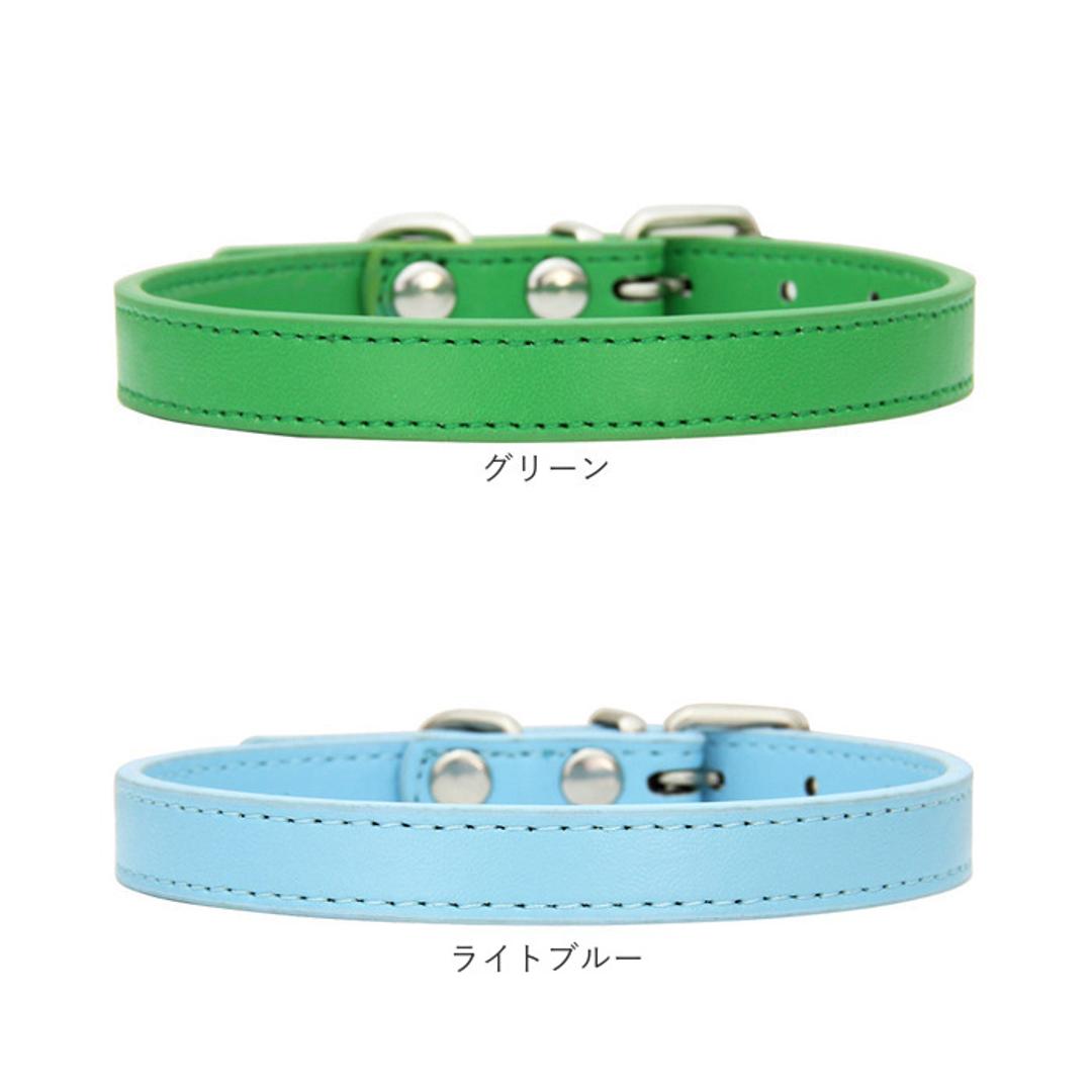 首輪犬 通販 犬の首輪 犬 いぬ イヌ 猫 ねこ ネコ ペット 犬用首輪 首輪 くびわ 革 レザー 皮 シンプル 無地 中型犬 小型犬 お出かけ 散歩 ベルト ペット用品 ペットグッズ おしゃれ オシャレ かわいい カワイイ レッド 【即日発送】XSサイズ