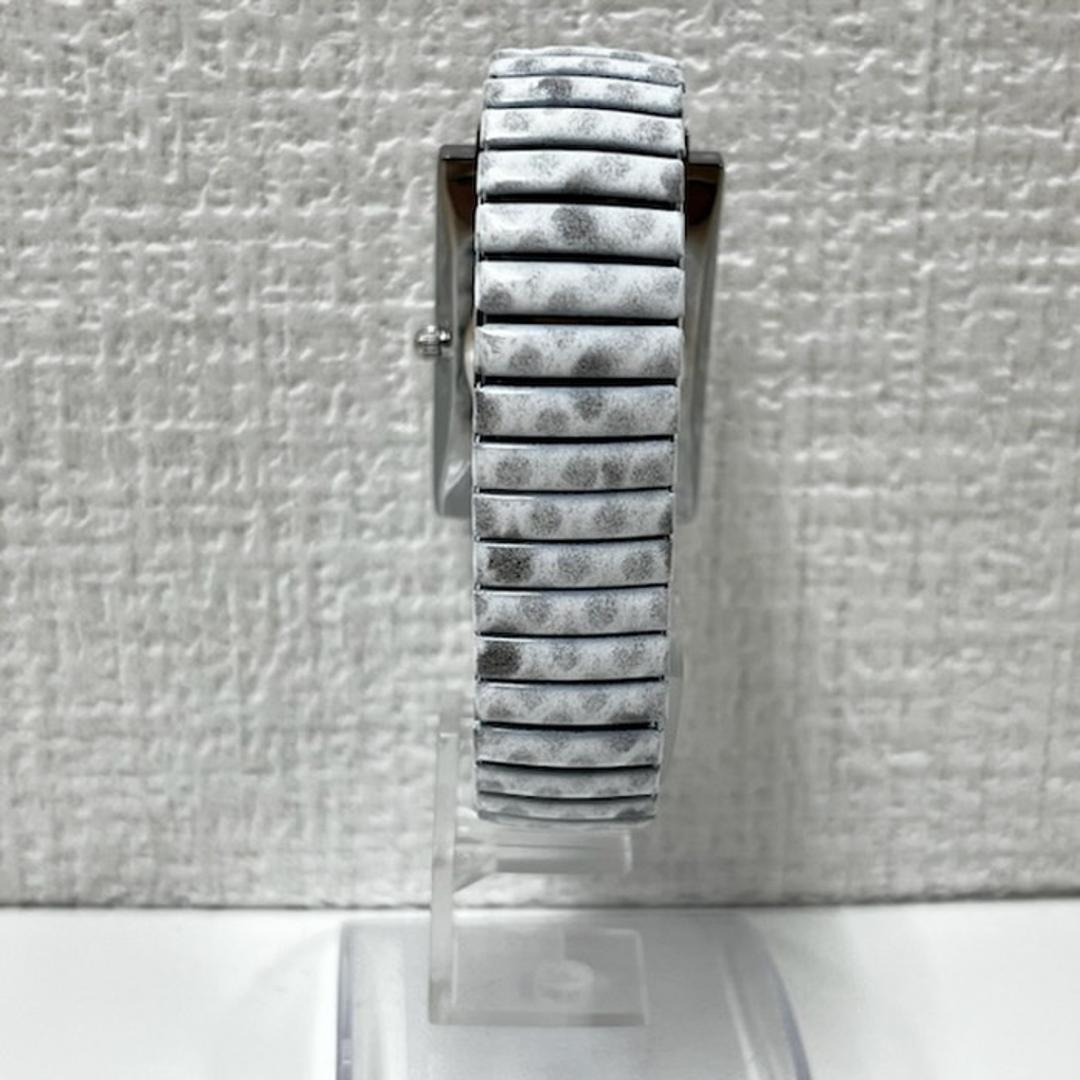 腕時計 レディース ジャバラ 通販 蛇腹腕時計レディース じゃばら 蛇腹 リストウォッチ アナログ 時計 レディース時計 四角 長方形 メンズ レディース腕時計 ジャバラ時計 おしゃれ オシャレ かわいい 可愛い ACONTeG アコンテジ L446SQ ブラック ・