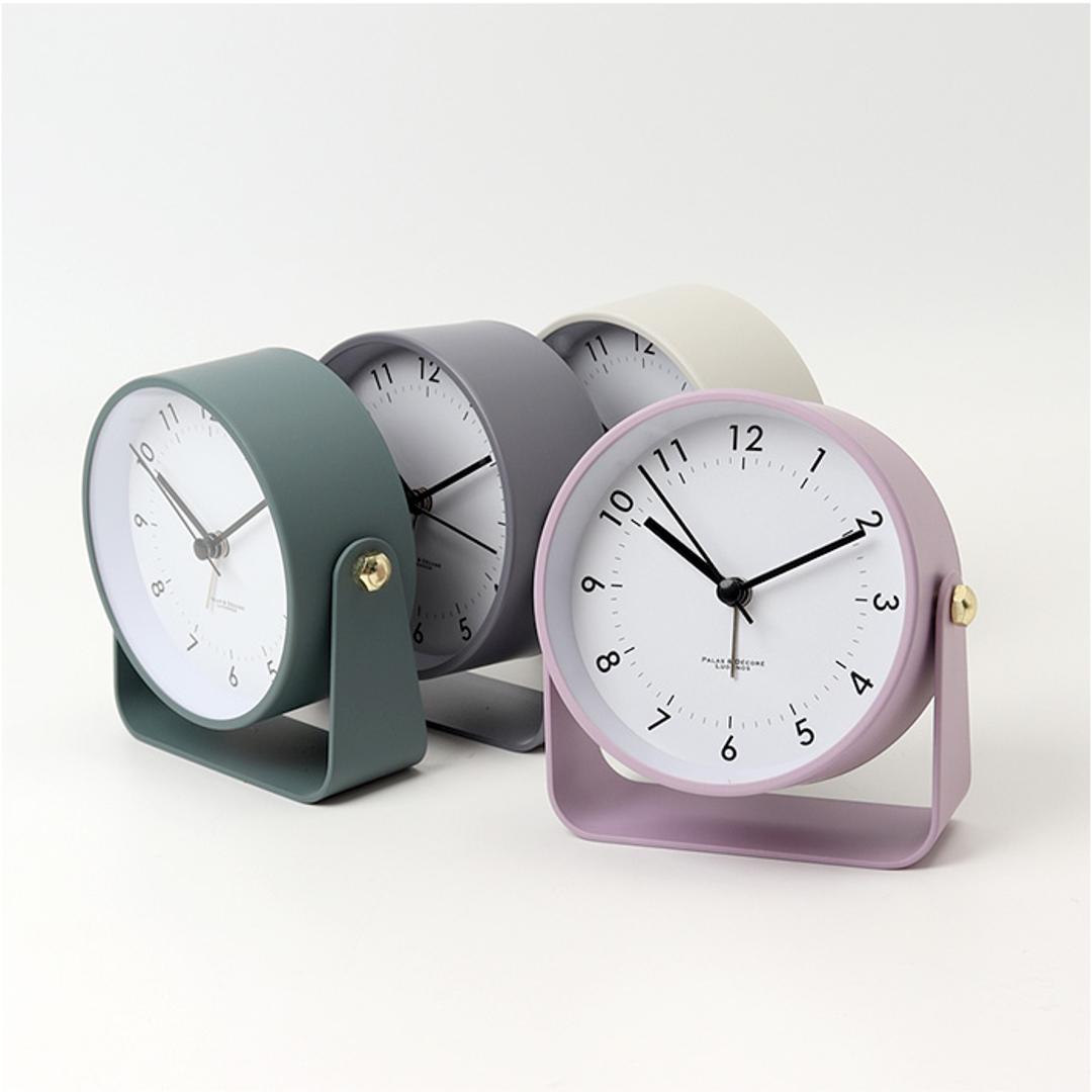 目覚まし時計 アナログ かわいい 通販 アラームクロック 置き時計 置時計 アラーム 時計 おしゃれ くすみカラー シンプル 静音 静か リビング 寝室 子供 小さい コンパクト ギフト 贈り物 Lipad リパド LPD-10 インテリア時計 インテリア GR/グリーン ・