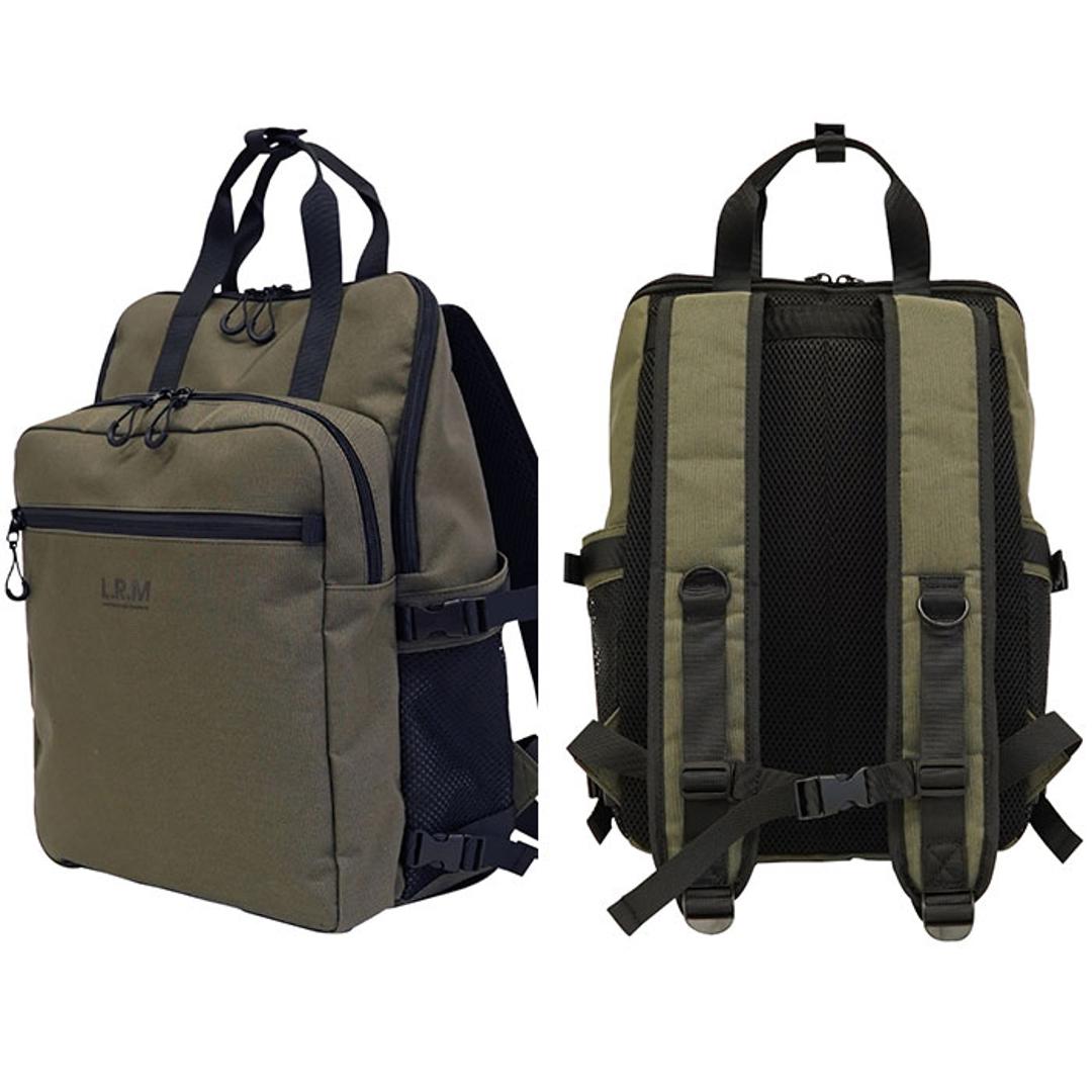 L.R.M バッグ CMK-1133 通販 リュック リュックサック バックパック デイパック おしゃれ メンズ レディース 通勤 通学 大きめ 大容量 A4 ジムバッグ スクエアリュック カジュアル 男子 大学生 高校生 MUUMARJU メンズバッグ ブラック ・