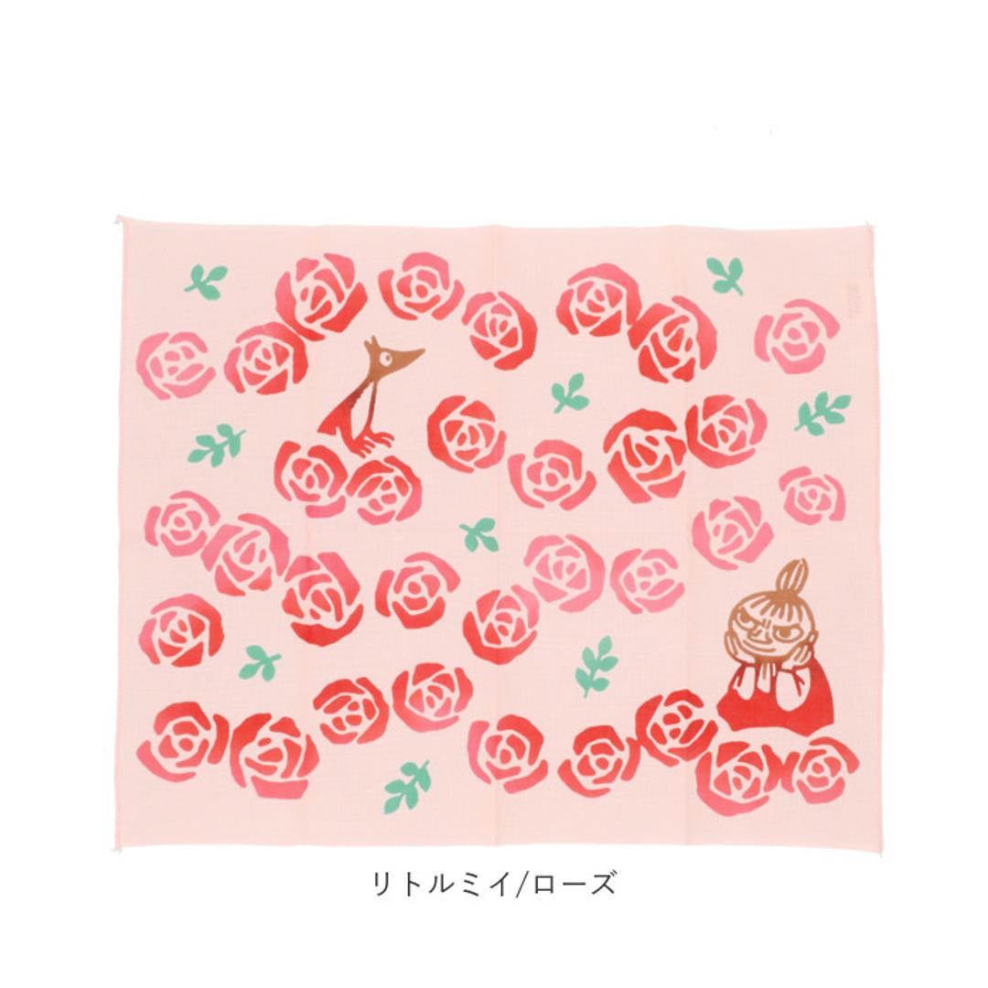 moomin 注染のはんかち 日本製 通販 ハンカチ ムーミン 綿100% キャラクター おしゃれ 可愛い プレゼント ギフト 北欧 かわいい プチギフト 大人 贈り物 レディース ランチマット メンズ グッズ 入園 お祝い 入学 卒業 ファッション雑貨 リトルミイ/ローズ ・
