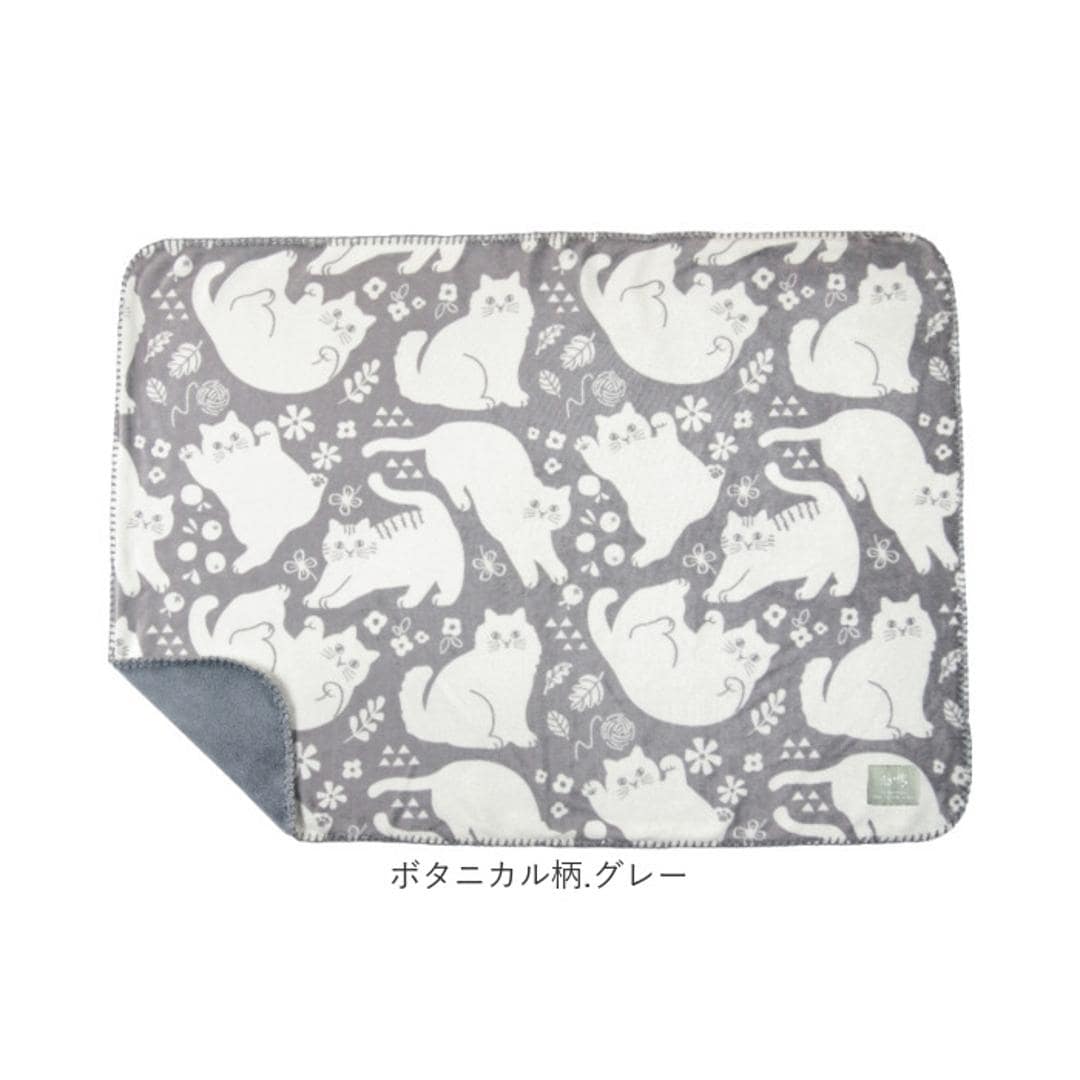 にゃふにゃふ ひざかけ 通販 ひざ掛け ブランケット 膝掛け 毛布 膝掛 ハーフケット ネコ 猫 ねこ アンミーナ 防寒 あったか おしゃれ かわいい 小さめ アニマル 動物 ふわふわ 節電 70×100cm 100×70cm ダイカイ 寝具 インテリア フェイス柄.ベージュ ・