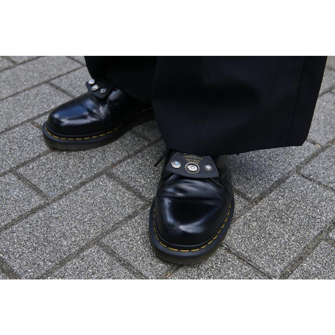 シューアクセサリー 通販 PERO COVER ペロカバー 装飾的アクセサリー シューパーツ シューチャーム シューズアクセサリー おしゃれ 上品 かわいい 男女兼用 スニーカー 簡単取付 靴アクセサリー 靴 くつ シューズ 贈り物 ギフト プレゼント Ornament/Black ・