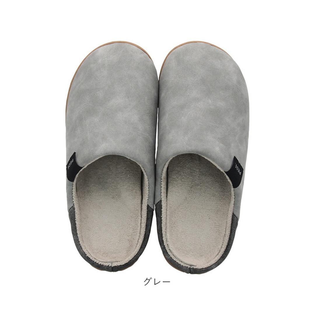 ピエーデ スリッパ Piede 通販 ルームシューズ ルームスリッパ ルームサンダル 室内履き 部屋履き 室内スリッパ 前詰まりスリッパ インソール取り外しスリッパ 厚底 来客用 室内用 フェイクレザー 合皮 おしゃれ シンプル 無地 かわいい オシャレ アイボリー M(約22-24cm)