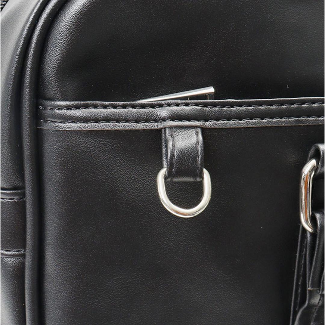 スクールバッグ 合皮 通販 学生カバン 学生鞄 スクバ 通学バッグ バッグ 鞄 かばん 女子高生 高校生 中学生 学生 男子 女子 かわいい おしゃれ スクールボストン 手提げ ショルダー 肩掛け 軽い シンプル 大容量 通学 新学期 入学 進学 日帰り 旅行 ブラック×Aタイプ ・