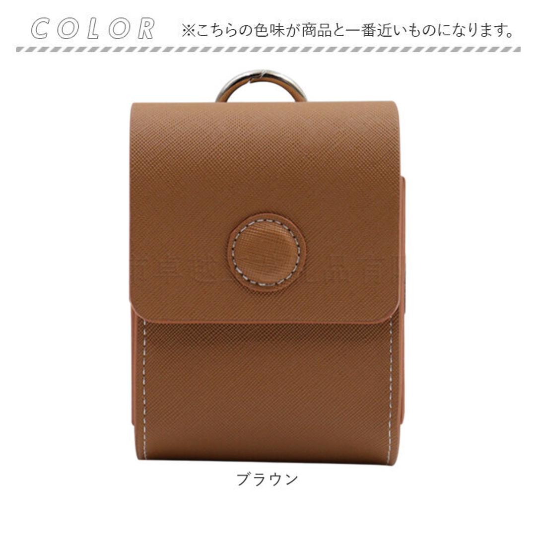 ゴルフ ボールケース 通販 おしゃれ かわいい メンズ レディース ゴルフボールケース 4個 ボールポーチ ベルト ポーチ ゴルフボール ゴルフ用品 ティーケース ボールホルダー ティーホルダー 入れ物 収納 シンプル コンパクト 小物入れ 軽量 軽い スポーツ ブラウン ・