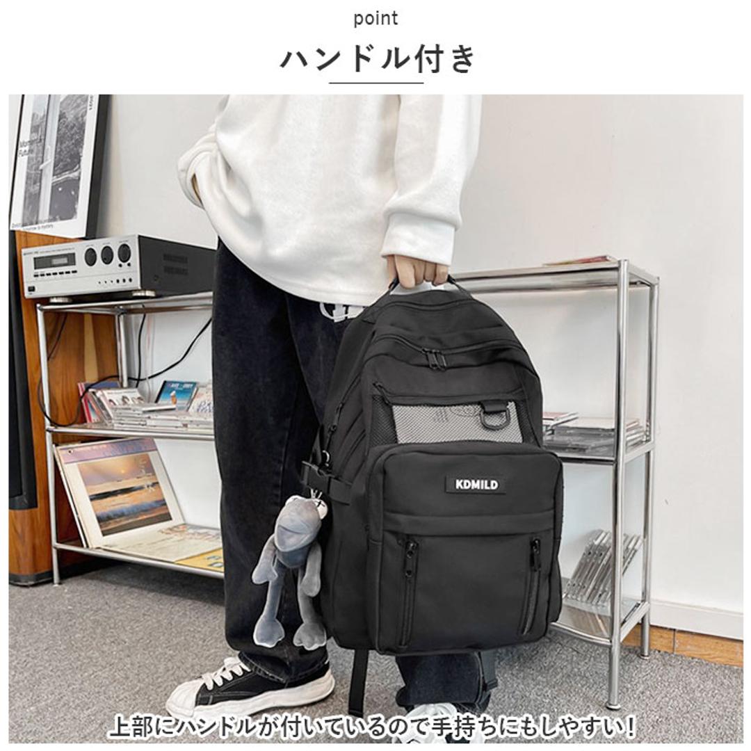 リュック メンズ 通販 バックパック スポーツリュック リュックサック リックサック リック バッグ バック 鞄 かばん カバン レディース 大容量 軽量 撥水 pc対応 キャリーオン 通勤 通学 中学生 高校生 アウトドア 旅行 お泊り おしゃれ かわいい ホワイト ・