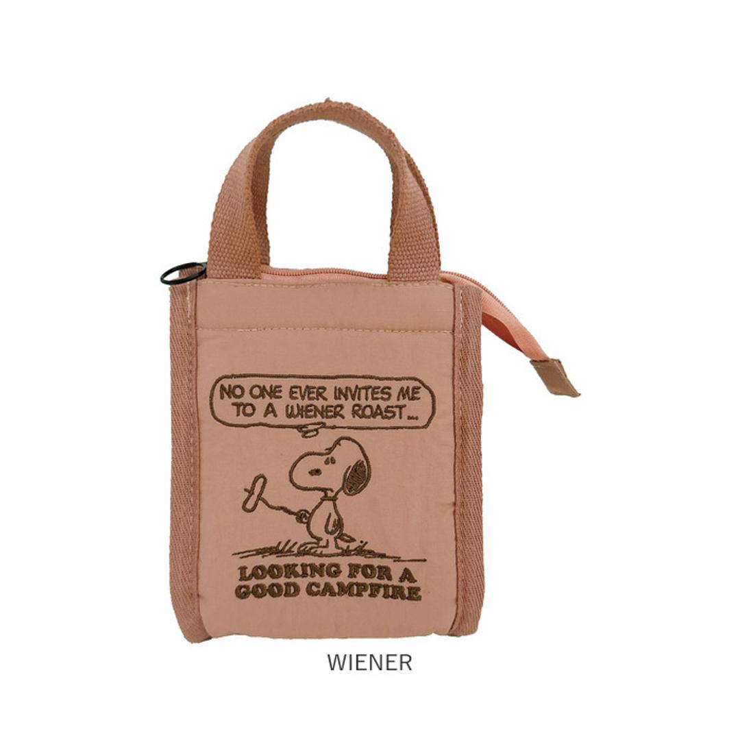 ルートート スヌーピー バッグ ROOTOTE 8427 通販 保冷バッグ 保冷ポーチ SNOOPY ランチバッグ ミニバッグ おにぎりポーチ トートバッグ ミニ おにぎり おむすび 袋 ナイロン 通勤 通学 遠足 Thermo-Keeper サーモキーパー SUPPERTIME ・