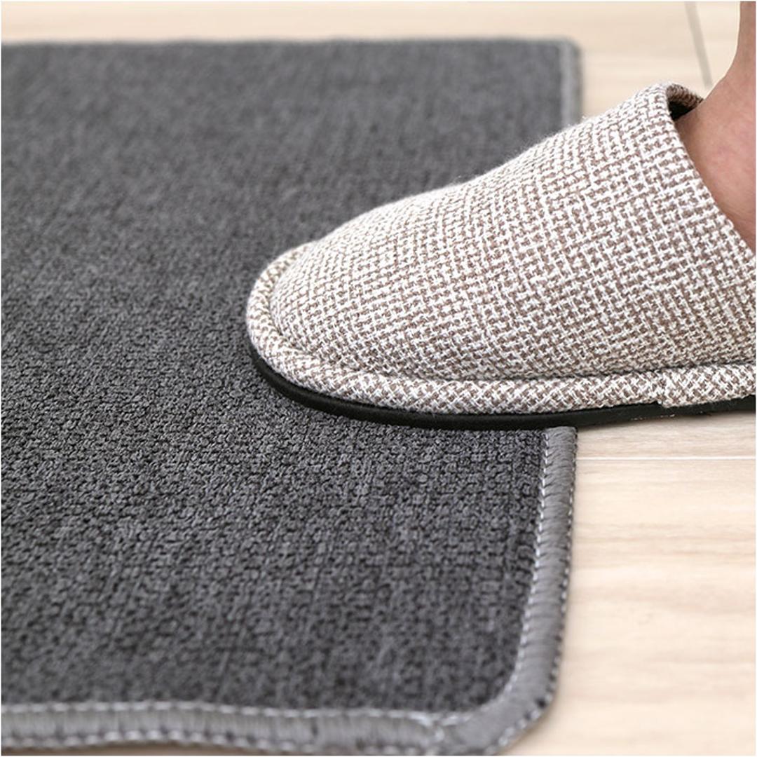 PallyPally パリーパリー キッチンマット 240cm 通販 キッチン マット ラグ 台所マット キッチンラグ 足元マット インテリアマット 滑り止め すべり止め 薄手 お手入れ簡単 洗える 丸洗い 台所用品 キッチン用品 インテリア イエロー ・