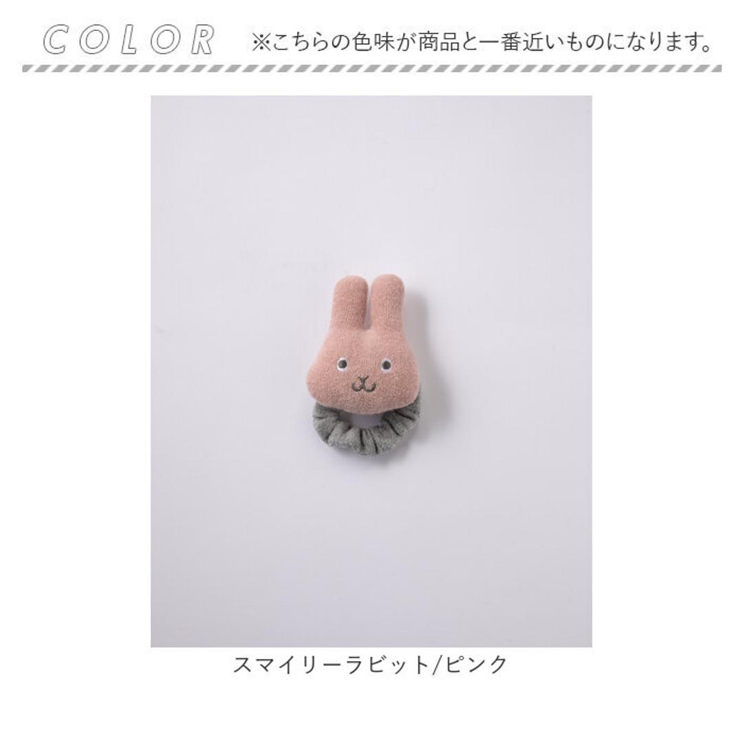 ラトル 赤ちゃん りんりん ガラガラ 通販 日本製 リストガラガラ 手首 おもちゃ ファーストトイ ココウォーク cocowalk 女の子 男の子 綿 コットン 出産祝い ギフト 贈り物 かわいい おしゃれ ベビー用品 スマイリーラビット/ピンク ・
