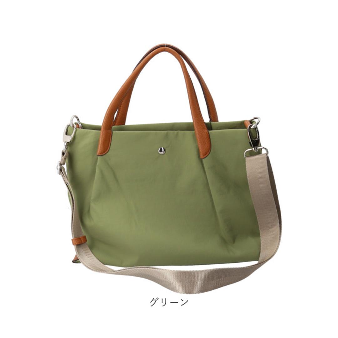 ハンドバッグ レディース 2way 通販 laportadizucchero ラポルタディズッケロ 2wayハンドバッグ ナイロンバッグ 柔らかい やわらかい 軽量 軽い かわいい おしゃれ 通勤 通学 多機能 シンプル お出掛け 大人 女性 ギフト 贈り物 ブラック ・