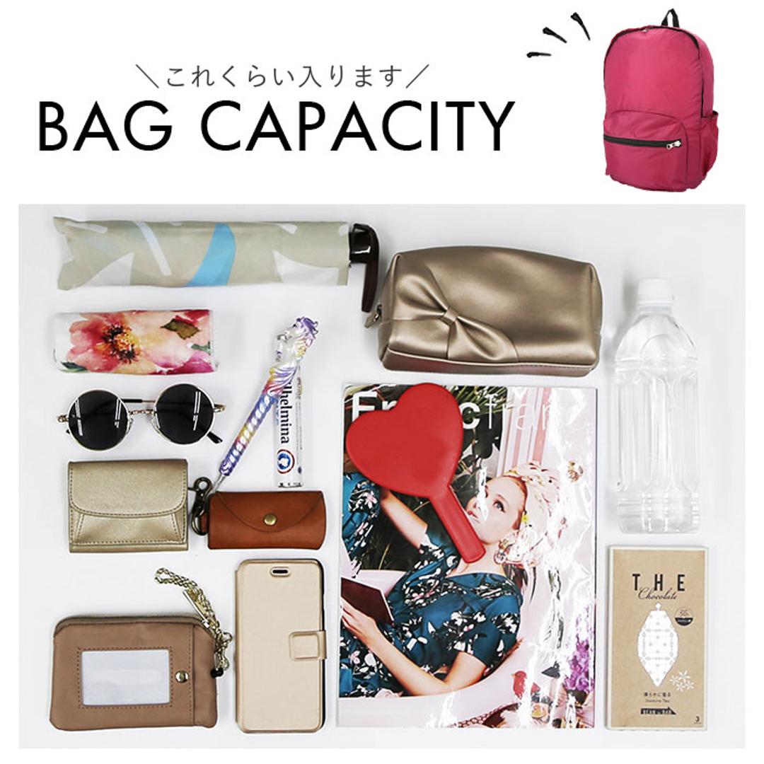 コンパクト リュック レディース 通販 たためるリュック コンパクトリュック 携帯 畳めるリュック エコリュック 女性 子供 ショッピング リュックサック カジュアル シンプル 軽量 バッグ カバン かばん オシャレ エコバッグ 非常用 旅行 ギフト ブラック ・