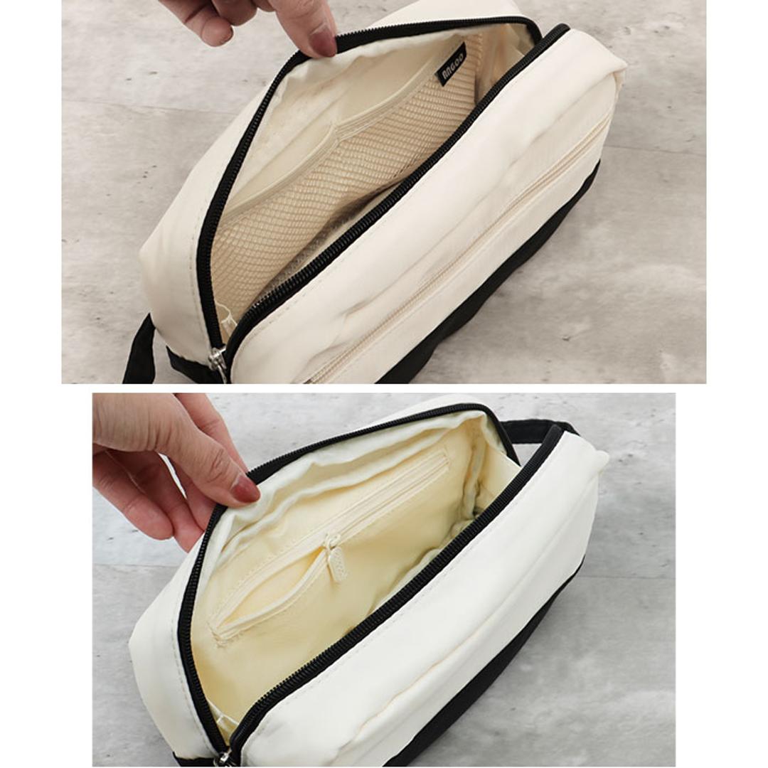 ペンケース 大容量 大人 通販 筆箱 ふでばこ 筆入れ ペン入れ ペンポーチ ケース ポーチ 小物入れ 化粧品収納 常用薬収納 化粧品入れ 常用薬入れ 化粧ポーチ 収納 文房具 筆記用具 おしゃれ かわいい 可愛い ギフト ブラック ・