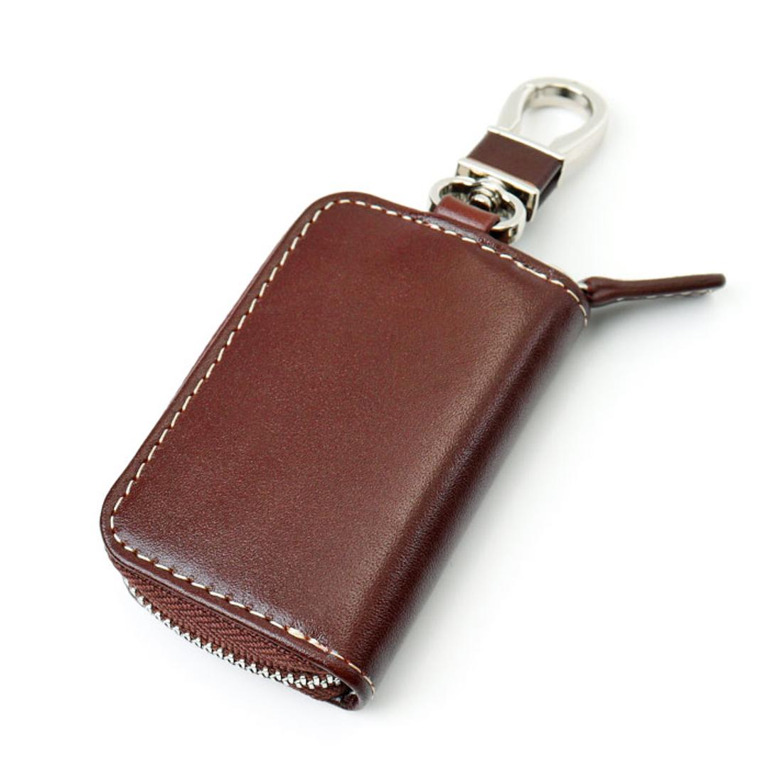 スマートキーケース 革 通販 Arnold Palmer アーノルドパーマー 牛革 レザー 本革 スマートキー キーケース メンズ レディース コンパクト シンプル おしゃれ 上品 収納 カギ かぎ 鍵 鍵入れ 父の日 贈り物 プレゼント ブラック ・