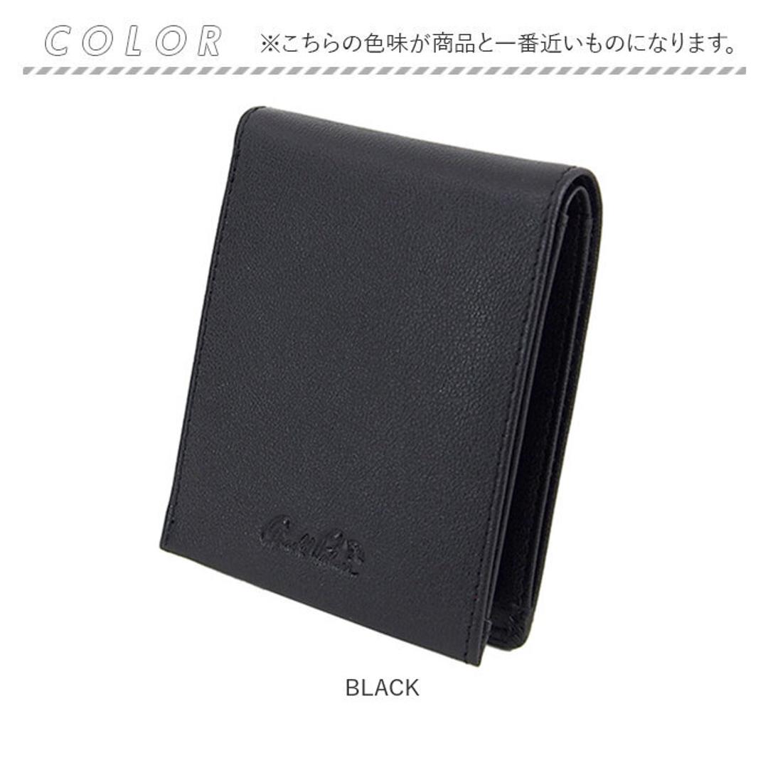 アーノルドパーマー 財布 ArnoldPalmer 4AP3611 通販 二つ折り財布 2つ折り財布 二つ折り 折財布 カード入れ さいふ サイフ お財布 メンズ 本革 レザー 牛革 男性 紳士 男子 ブランド シンプル 通勤 ビジネス 小銭入れあり メンズ財布 BLACK ・
