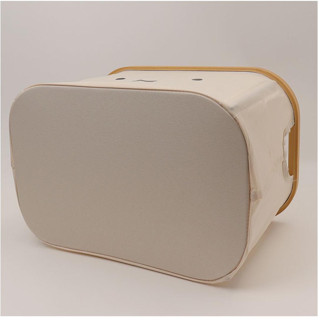 収納かご おしゃれ S 通販 ランドリーバスケット かご 収納ケース バスケット カゴ 洗濯かご 収納ボックス 折りたたみ カラーボックス はっ水 撥水 折り畳み 収納箱 おもちゃ箱 北欧雑貨 キャラクター かわいい インテリア 雑貨 オシャレ 可愛い 顔だけミッフィー ・