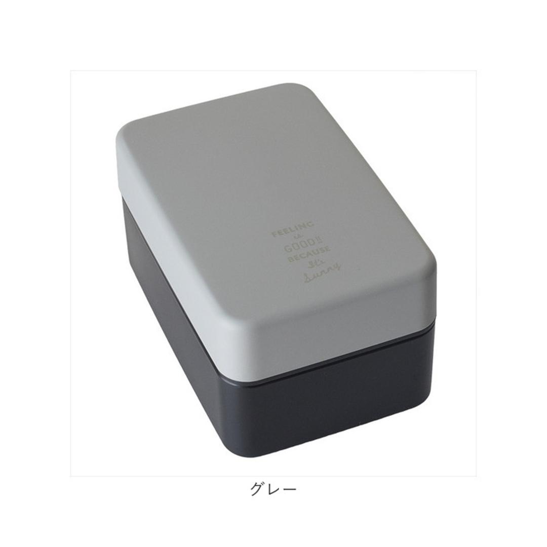 弁当箱 2段 男性 通販 日本製 ランチボックス 二段 お弁当箱 男子 高校生 大人 メンズ 大容量 800ml おしゃれ ふたを外して 電子レンジ対応 中蓋以外 食洗機対応 男の子 中学生 シンプル 大人用弁当箱 お弁当グッズ 弁当用品 キッチン用品 ブルー ・