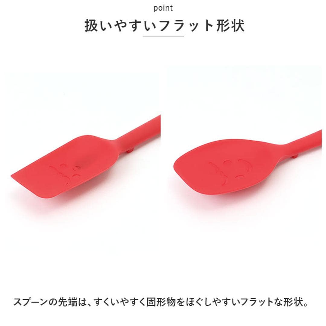 シリコンスプーン 料理 通販 これは便利 ラクラク調理スプーンセット クッキングスプーン フライ返し 調理スプーン スプーン 大 ビッグスプーン 取り分けスプーン サービングスプーン お玉 おたま さじ 匙 キッチンツール 調理器具 キッチン用品 台所用品 レッド ・