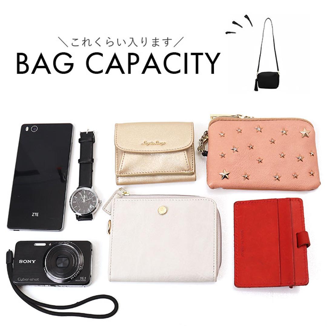 ショルダーバッグ レディース 小さめ 通販 斜めがけバッグ 斜め掛け 斜めがけ スクエアショルダーバッグ 肩掛け バッグ ボックス型 フリンジ 軽量 軽い 通勤 大人 上品 モノピア ギフト シンプル かわいい おしゃれ BLACK ・