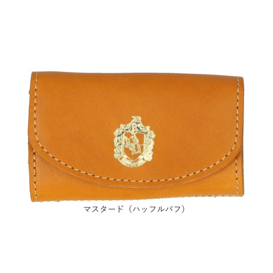 ハリーポッター グッズ キーケース F238220 通販 日本製 栃木レザー キーホルダー コインケース キーコインケース 小銭入れ 一体型 本革 カード入れ付き レディース おしゃれ かわいい 革 HarryPotter Flapper フラッパー ワインレッド(グリフィンドール) ・