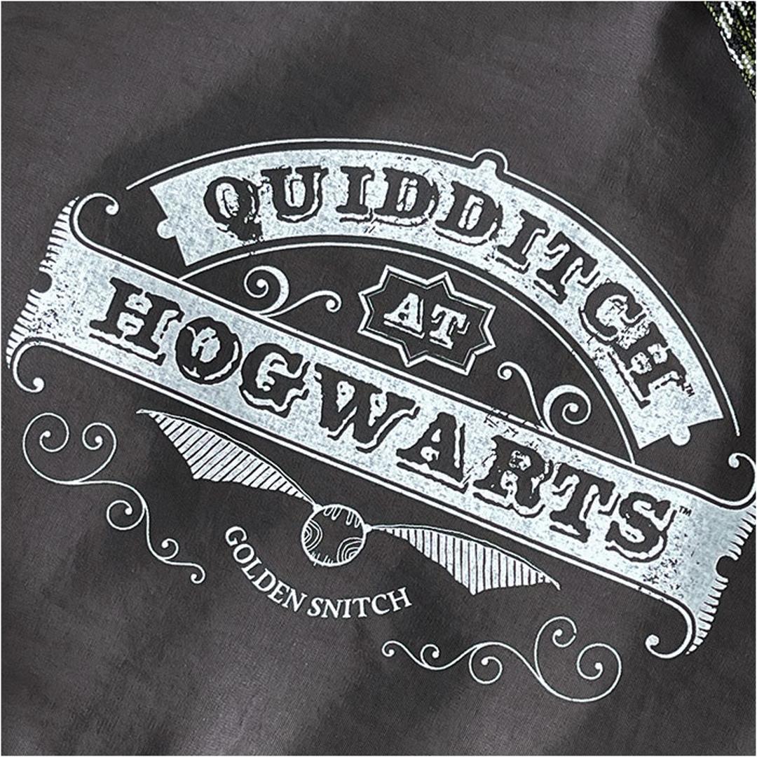 FLAPPER Harry Potter ナップサック 通販 ハリーポッター コラボ グッズ F251055 リュック リュックサック ナップザック レディース メンズ 軽量 軽い 通学 通勤 旅行 スニッチ シンプル おしゃれ かわいい クィディッチ グレー ・