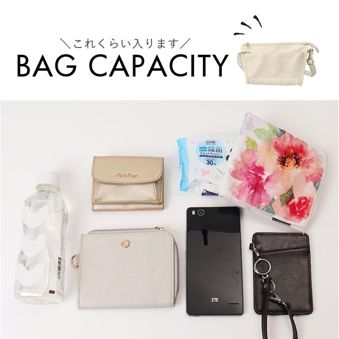 anello GRANDE アネログランデ ショルダーバッグ GTM1023 通販 ショルダーバック 斜めがけバッグ レディース メンズ 大人 サブバッグ 小さめ 通勤 おしゃれ きれいめ シンプル ポケット 多い 合成皮革 NEO CABIN レディースバッグ BK.ブラック ・