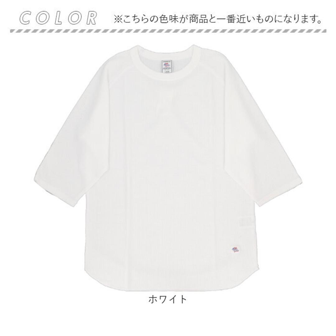 JEMORGAN ワッフル JD009-12S ジェーイーモーガン 通販 Tシャツ カットソー ラグランTシャツ サーマル ラグラン 7分袖 トップス 七分袖 メンズ レディース 重ね着 無地 シンプル アメカジ 春夏秋冬 夏服 秋服 メンズファッション ホワイト Mサイズ
