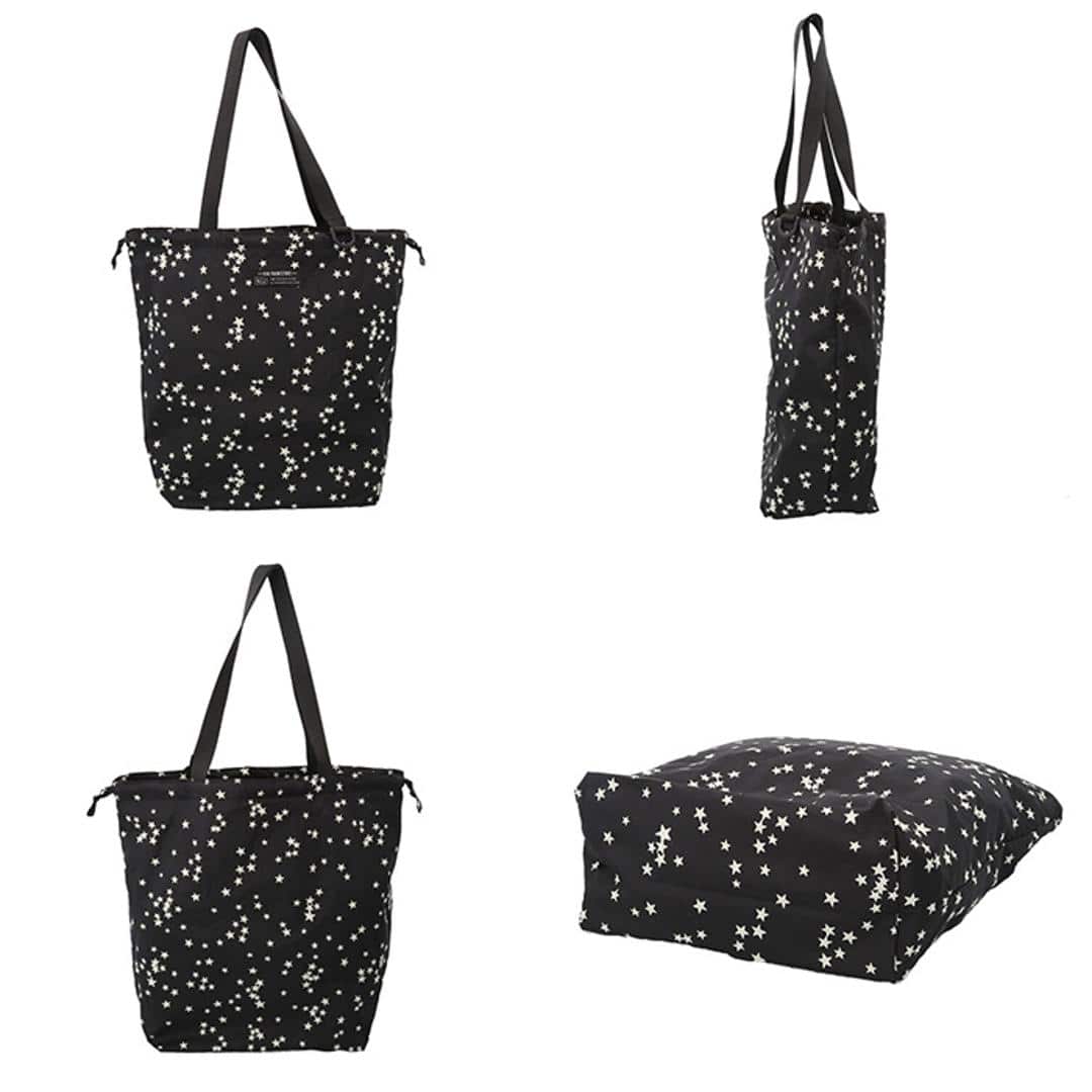 kiu キウ エコバッグ K444 通販 エコバック トートバッグ トートバック トート 手提げ レインバッグカバー レインバックカバー サブバッグ サブバック 雨よけ 撥水 コンパクト パッカブル 折りたたみ KiU 男女兼用 ユニセックス アウトドア 059.スターダスト ・