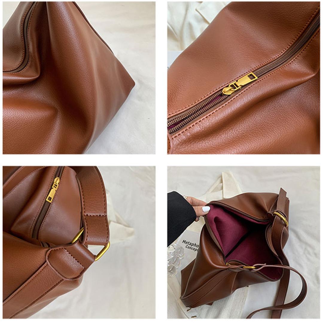ショルダーバッグ レディース 大人 通販 トートバッグ 斜め掛け レディースバッグ レザーバッグ トートバック レザーバック ショルダー おしゃれ オシャレ 上品 エレガント ビジネスバッグ カバン 鞄 肩掛け シンプル 入園式 入学式 通勤 通学 ブラウン ・