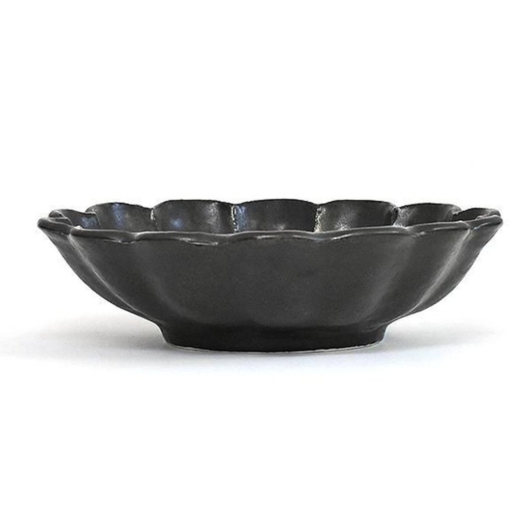 美濃焼 小鉢 通販 日本製 小皿 中鉢 美濃 焼 16cm 取り皿 副菜 取皿 和食器 おしゃれ モダン かわいい 花形 花型 お花 サラダ デザート 電子レンジ対応 食洗機対応 朝食 おやつ 夕食 リンカ 16ボウル グルメスタイル キッチン用品 ホワイト ・