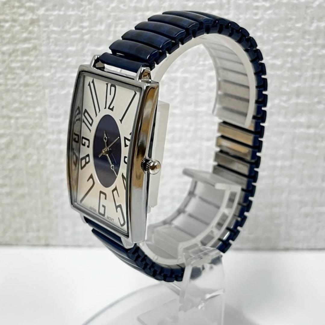 腕時計 レディース ジャバラ 通販 蛇腹腕時計レディース じゃばら 蛇腹 リストウォッチ アナログ 時計 レディース時計 四角 長方形 メンズ レディース腕時計 ジャバラ時計 おしゃれ オシャレ かわいい 可愛い ACONTeG アコンテジ L446SQ ブラック ・