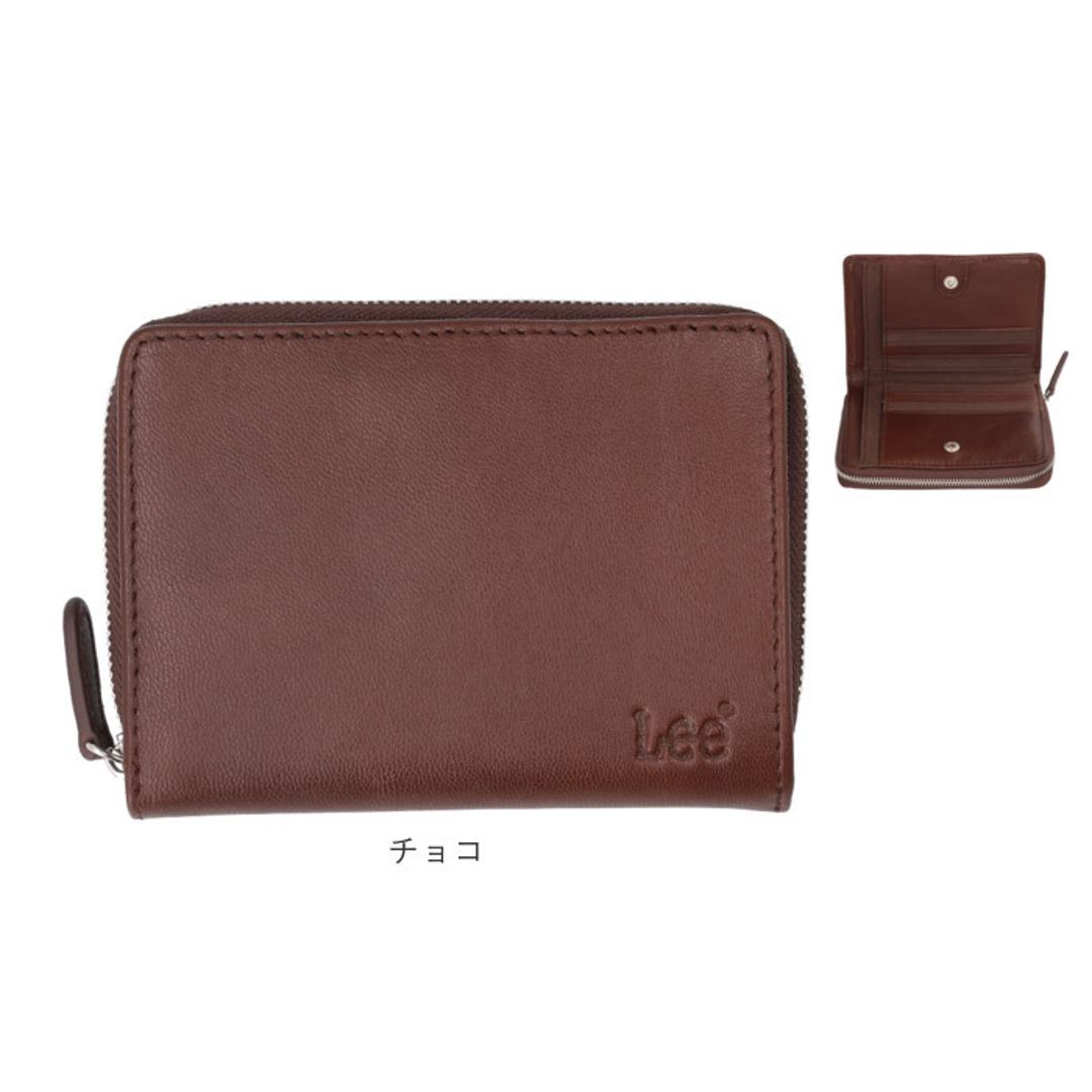 財布 メンズ 二つ折り 通販 二つ折り財布 本革 lee 財布 ブランド サイフ ブラウン ブラック お財布 レザー 父の日 プレゼント バレンタインデー おしゃれ ギフト ファスナー 高校生 大学生 シンプル 小銭入れあり コインケース コンパクト クロ ・